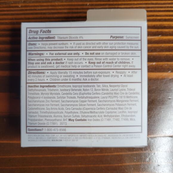 REVLON New Complexion One-Step Compact Makeup SPF 15 IVORY BEIGE 01✨️NEW✨️ - Picture 4 of 10